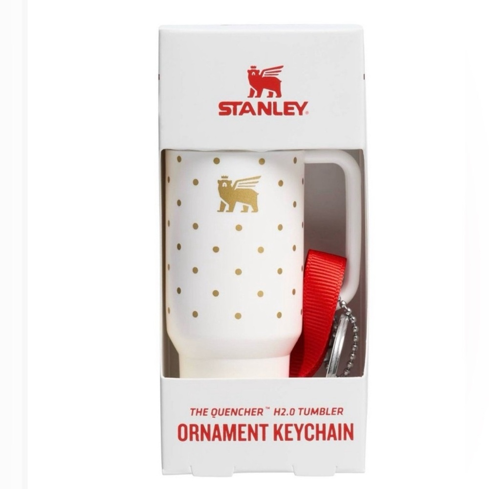 Stanley Limited Edition Ornament - White w/Gold Polka Dot (Target Exclusive)